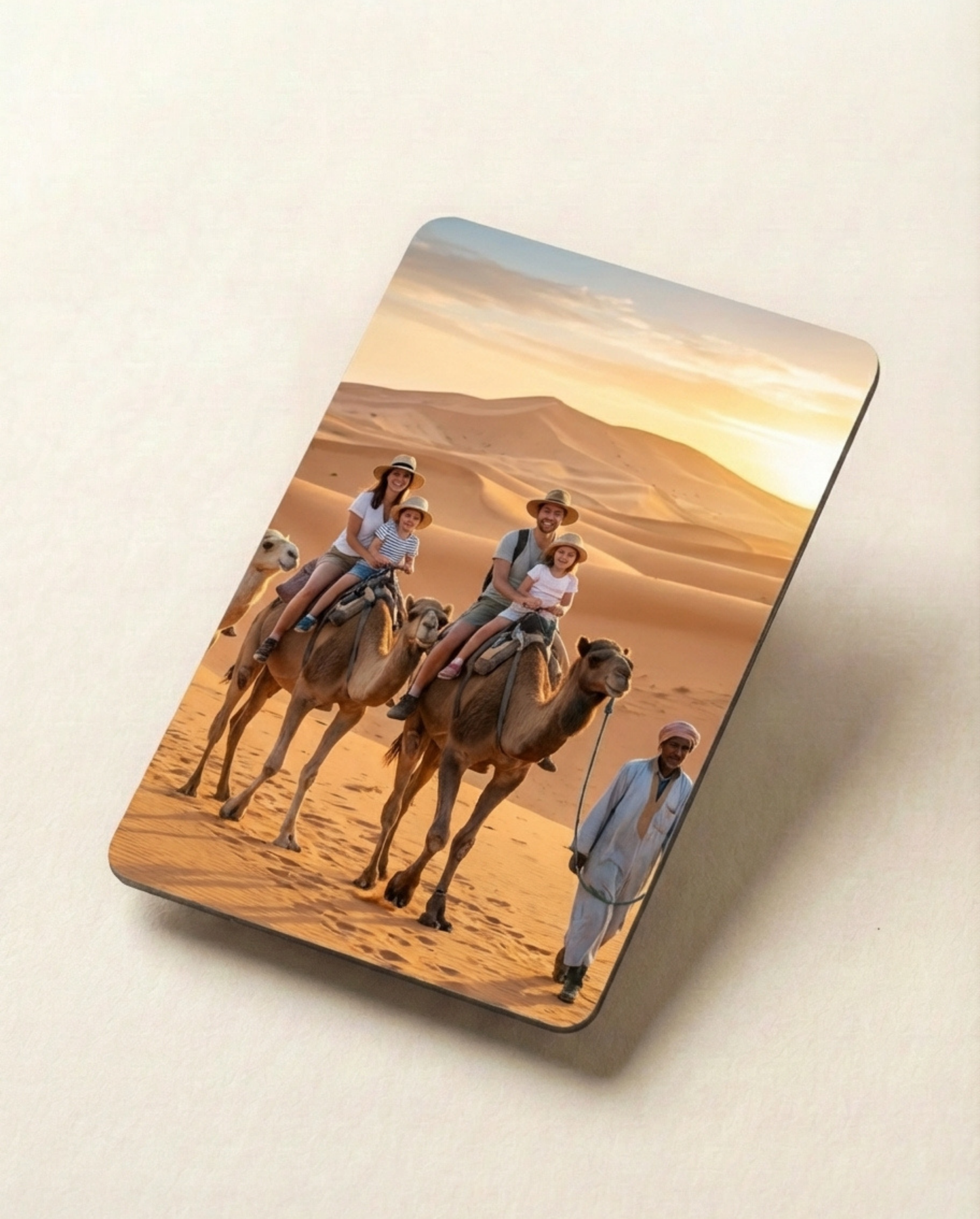 Personalisierter NFC Kühlschrankmagnet – Individuelles Geschenk für Reisen, Hochzeiten, Geburtstage 